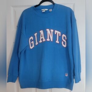 H&M NFL Blue Giants Crewneck Sweater. Like New Condition. 80% Cotton